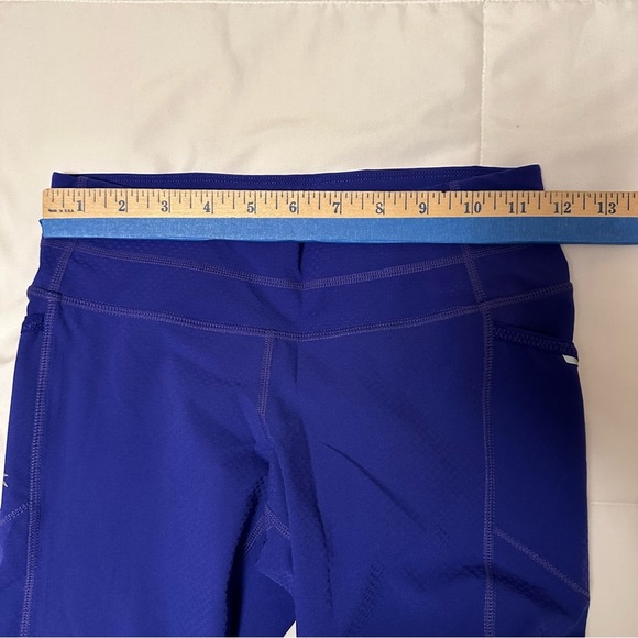 Women’s  Athleta  DOBBY BE FREE KNICKER Leggings (2)  Purple & Pink size XXS(b5 - Picture 13 of 16